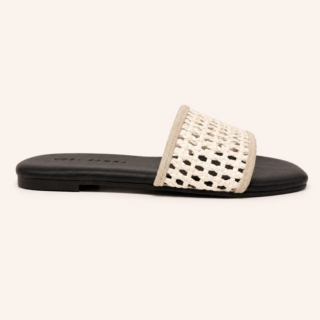 HARLEY SLIDE IN SAND RAFFIA