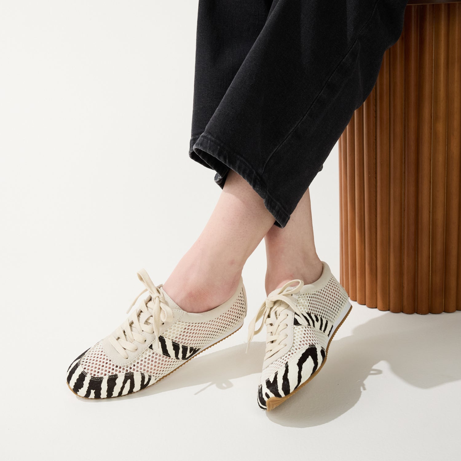 KIAH ZEBRA CALF HAIR - Yosi Samra  - Footwear