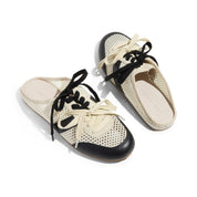 KENDI SNEAKER MULE IN BLACK - Yosi Samra  - Women's Flats