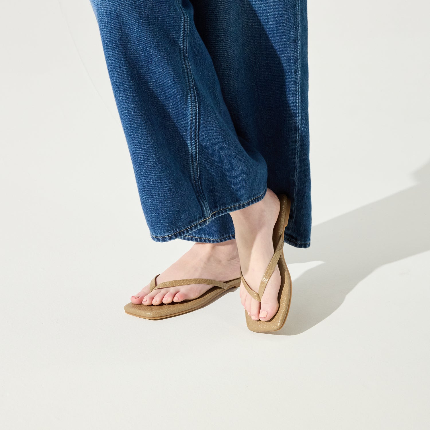 MERCER IN TAUPE CROC - Yosi Samra  - 