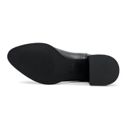 Melissa Chelsea Boot in Black Leather - Yosi Samra  - Women's Boots