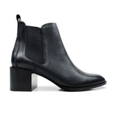Melissa Chelsea Boot in Black Leather