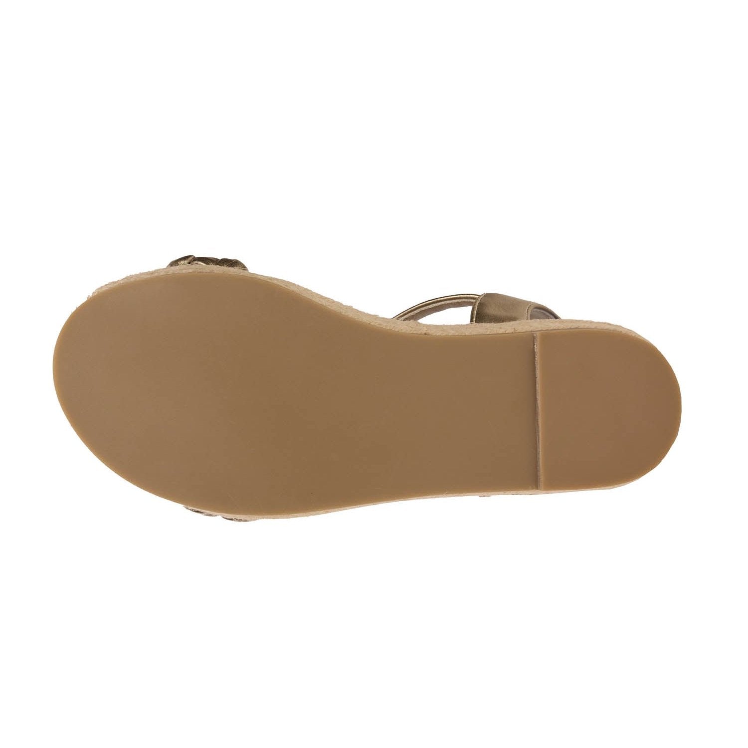 Miss April Wedge Sandal in Gold - Kids