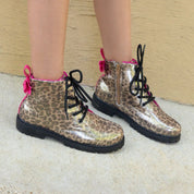 Miss Charlotte Boot in Leopard - Kids - Yosi Samra  - Kids' Boots