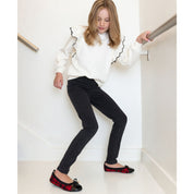 Miss Samantha Ballet Flat in Red Plaid - Kids - Yosi Samra  - Kids' Flats