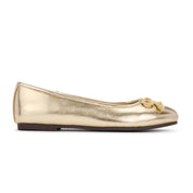 Miss Sadie Ballet Flat in Metallic Gold - Kids - Yosi Samra  - Kids' Flats