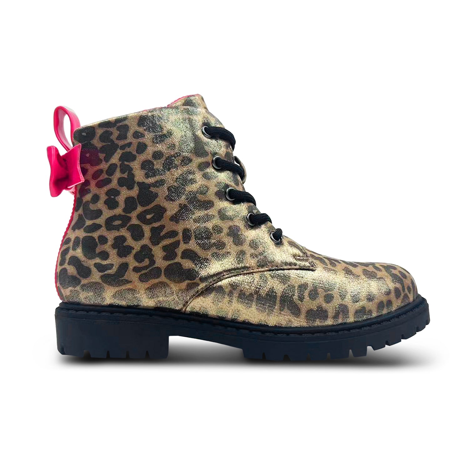 Miss Charlotte Boot in Leopard - Kids - Yosi Samra  - Kids' Boots
