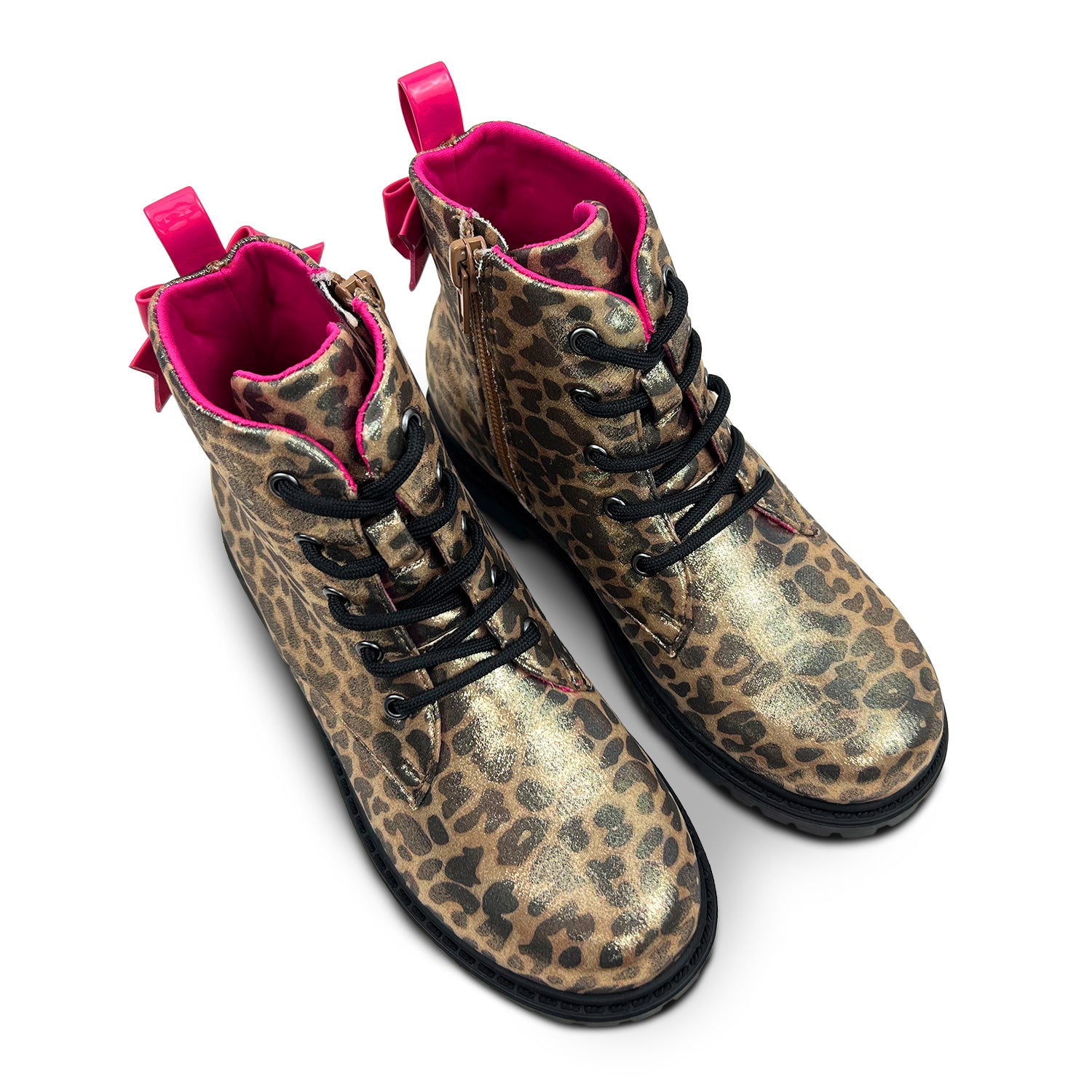 Miss Charlotte Boot in Leopard - Kids - Yosi Samra  - Kids' Boots