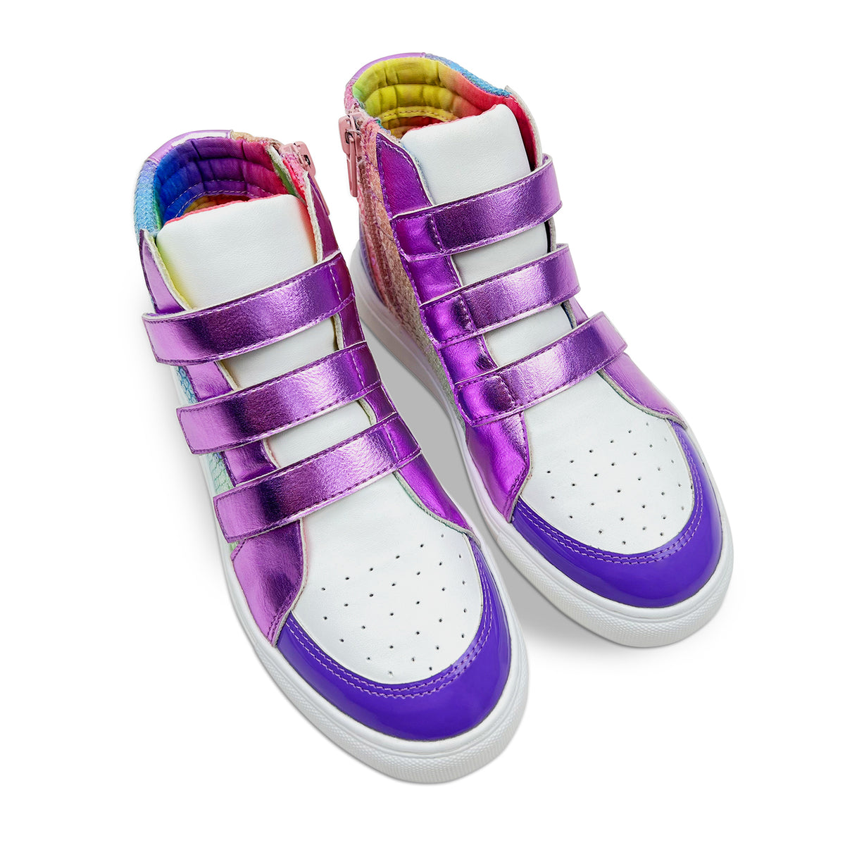 Miss Hannah Sneaker in Purple Multi - Kids