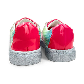 Miss Harper Sneaker in Pink Sequin - Kids