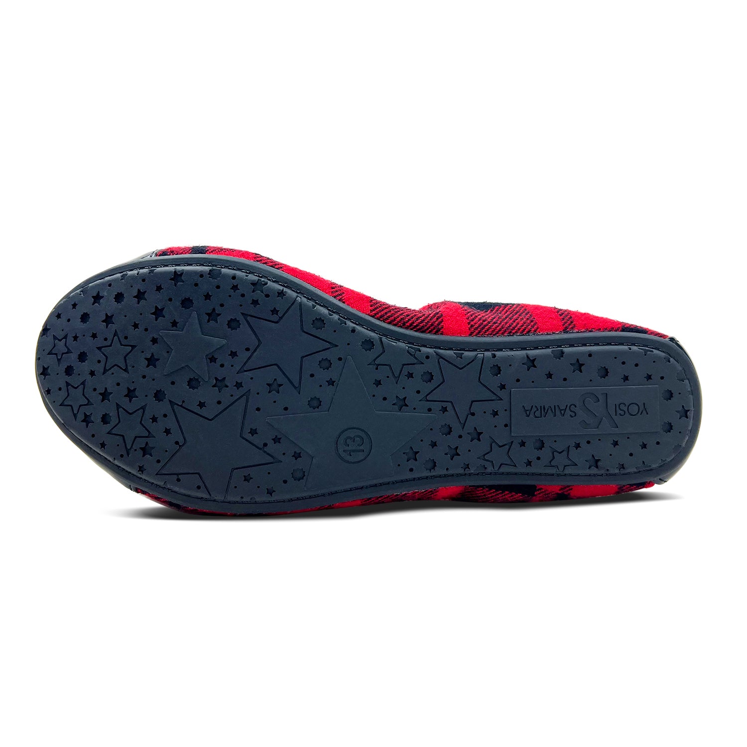 Miss Samantha Ballet Flat in Red Plaid - Kids - Yosi Samra  - Kids' Flats