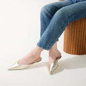 NERA IN GOLD METALLIC LEATHER - Yosi Samra  - 