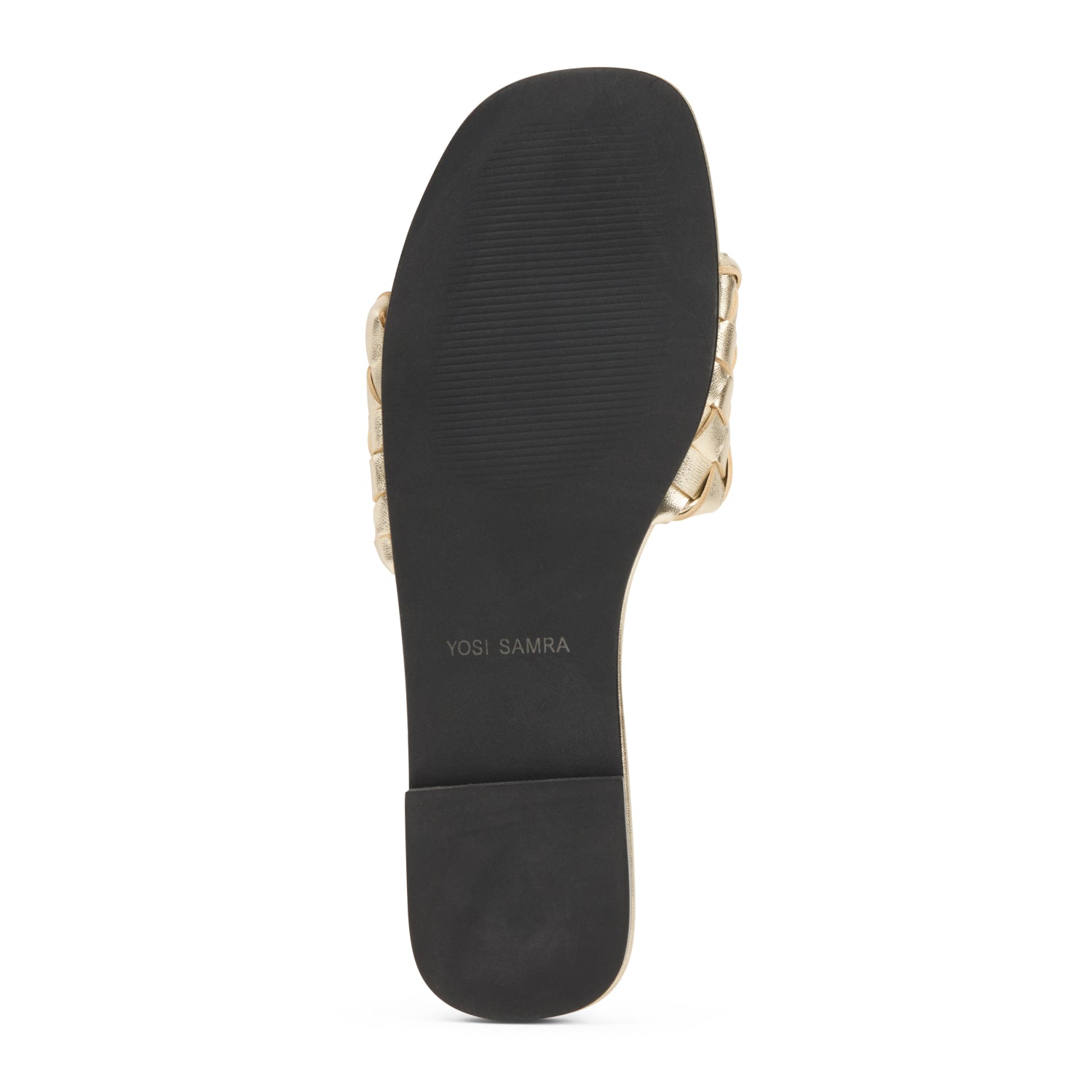 Nathalie Gold Metallic Sandal - Yosi Samra  - Women's Sandals