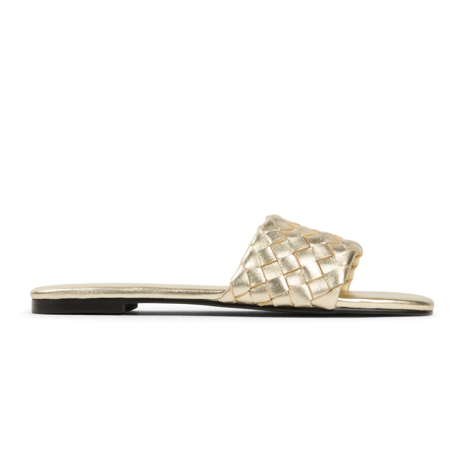 Nathalie Gold Metallic Sandal - Yosi Samra  - Women's Sandals