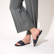 Nathalie Navy Sandal - Yosi Samra  - Women's Sandals