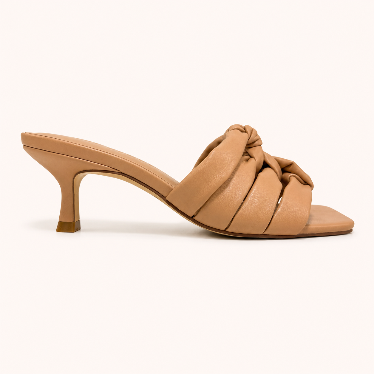 ORIANA HEEL IN NUDE NAPPA
