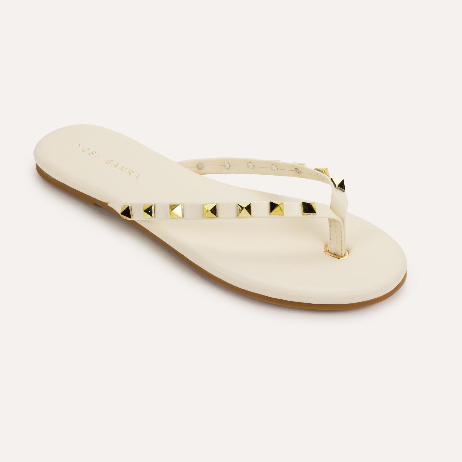 RIVINGTON IN CREAM/GOLD STUD - Yosi Samra  - 