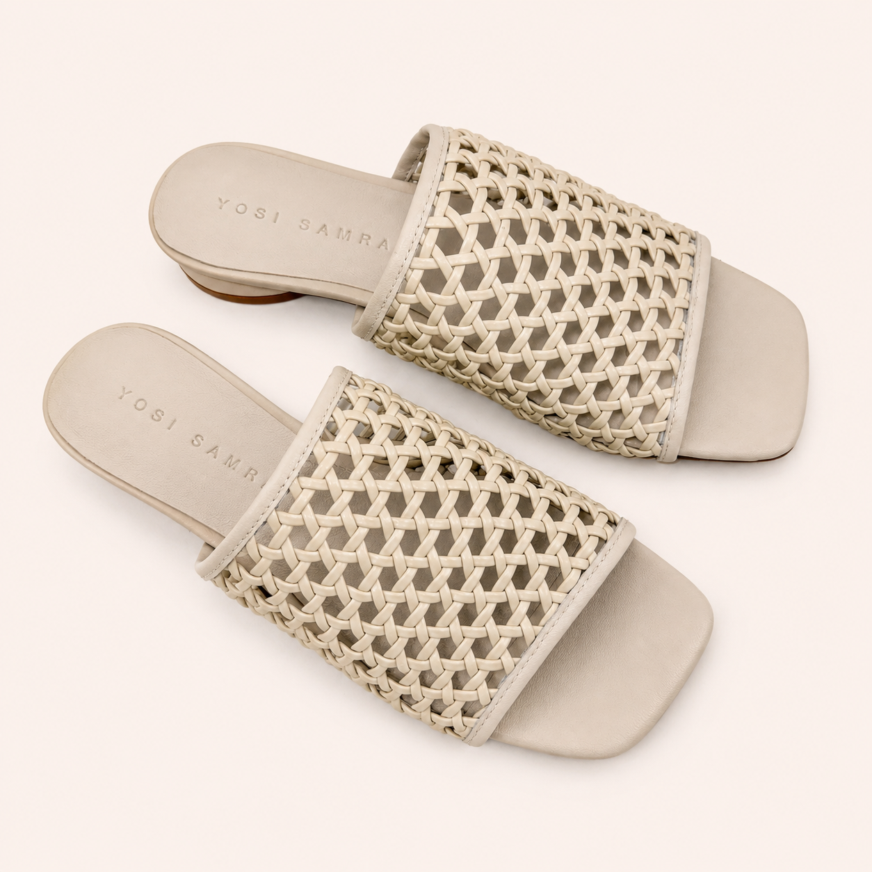 RIVIERA SANDAL IN CREAM WOVEN