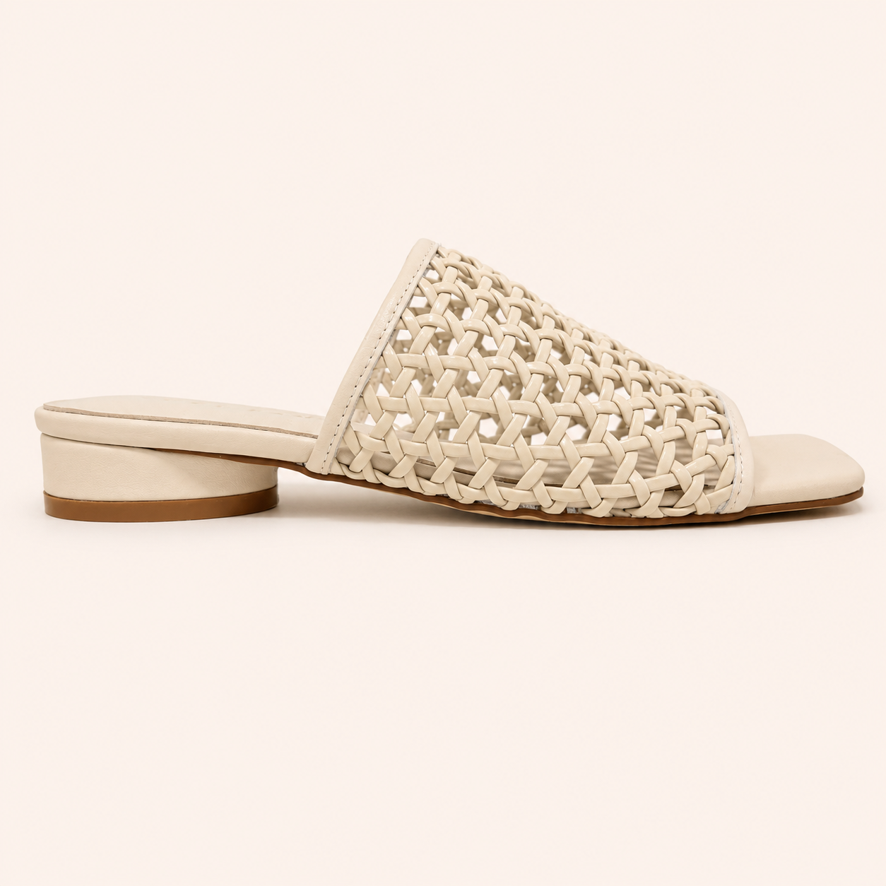 RIVIERA SANDAL IN CREAM WOVEN