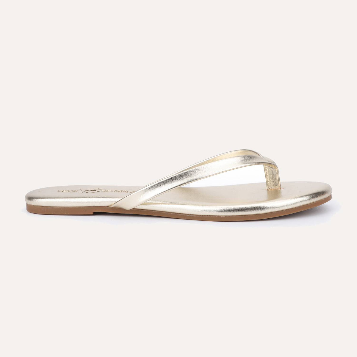 Rivington Flip Flop in Gold