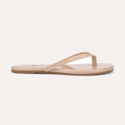 Rivington Flip Flop in Nude Patent