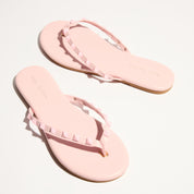 Rivington Stud Flip Flop in Ballet Pink - Yosi Samra  - Women's Sandals