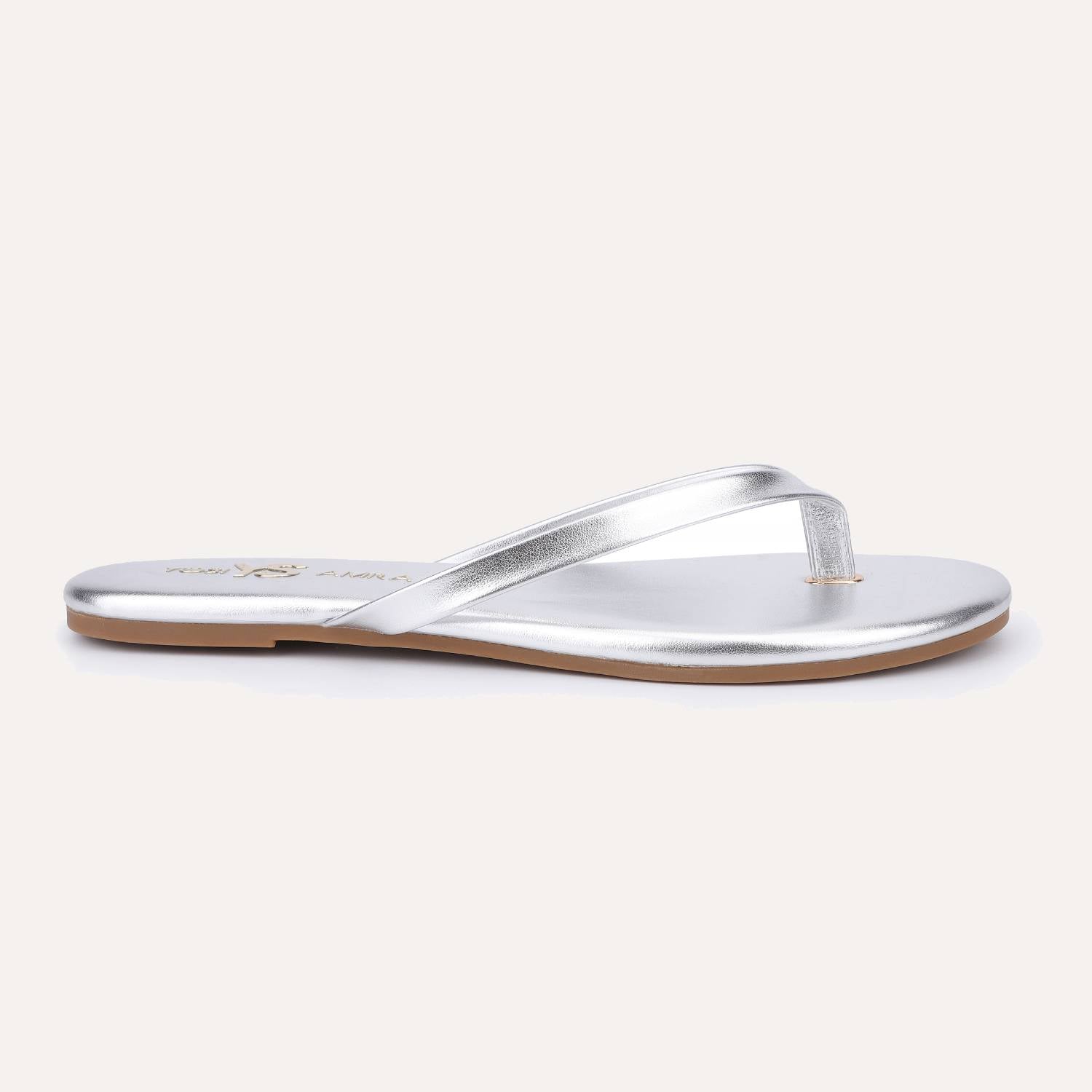 Rivington Flip Flop in Silver