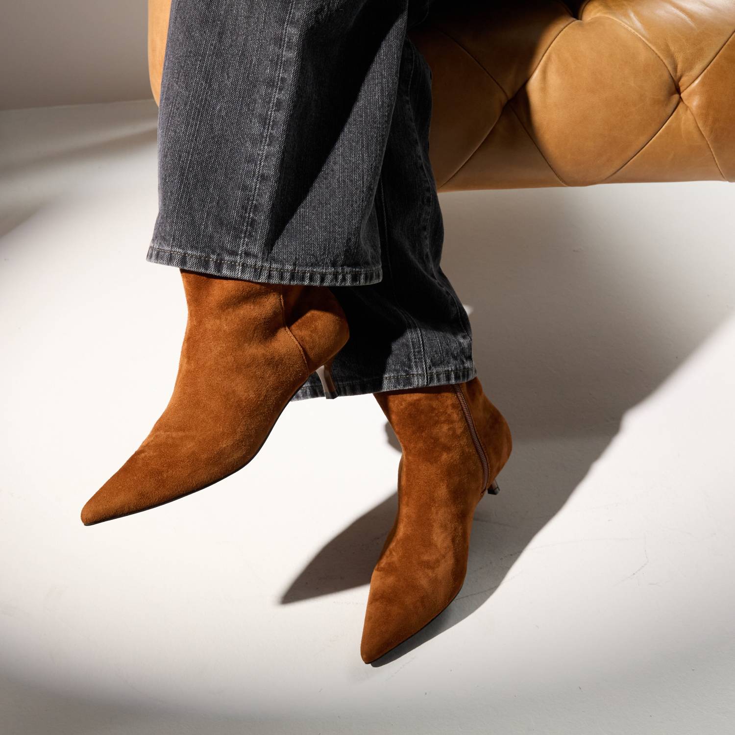Soho Boot in Whiskey Suede