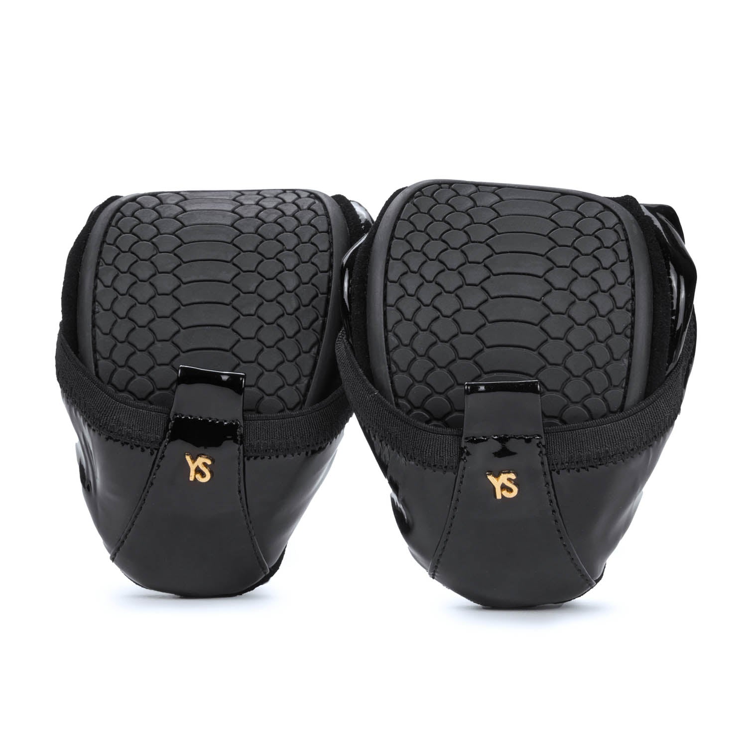 Samara Foldable Ballet Flat in Black Patent - Yosi Samra  - Women's Flats