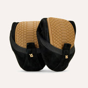 Samara Foldable Ballet Flat in Black Suede - Yosi Samra  - Women's Flats