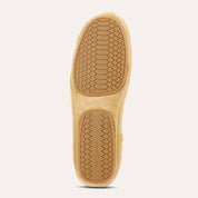 Samara Foldable Ballet Flat in Sand Suede
