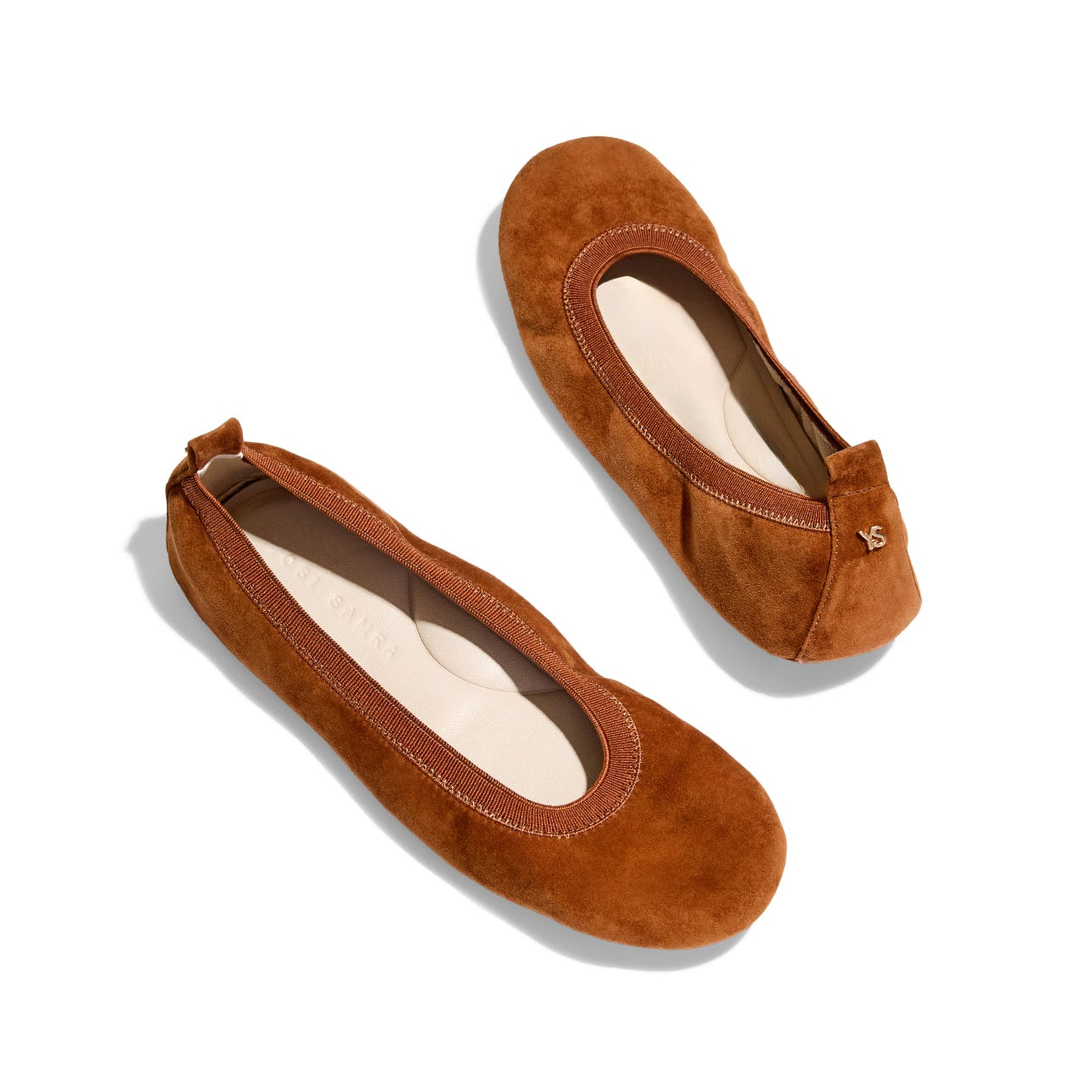 SAMARA IN WHISKEY SUEDE - Yosi Samra  - Women's Flats