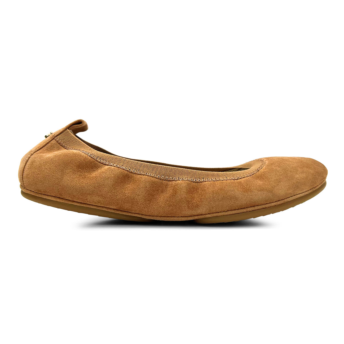 Tan suede ballet sales flats