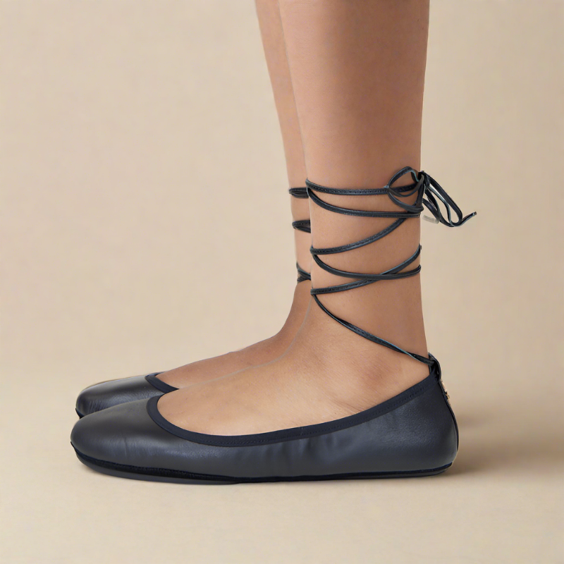 Ankle wrap flats 2025