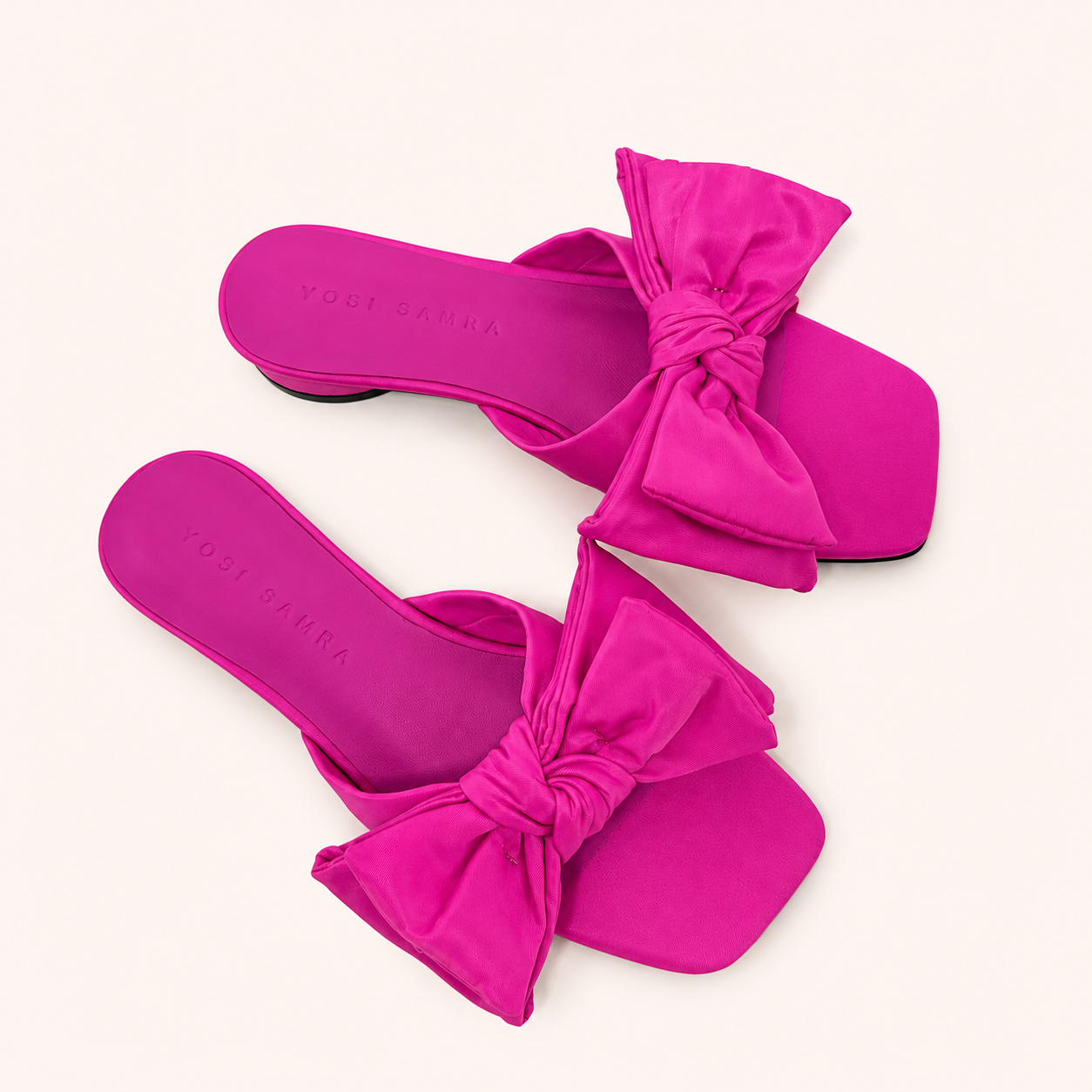 SORRENTO SANDAL IN FUSCHIA NYLON