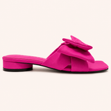 Sorrento Sandal in Fuschia Nylon