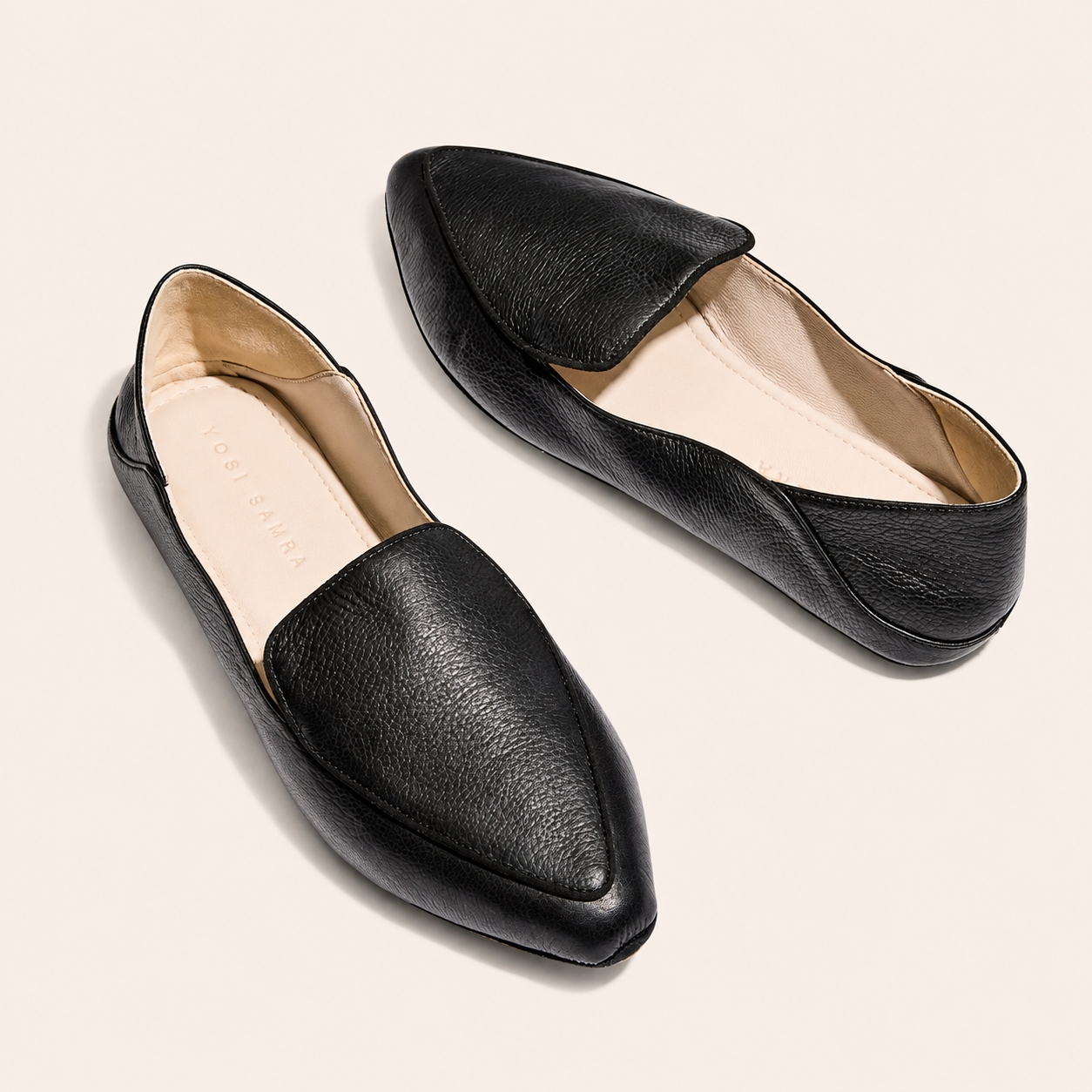 Vivina Crashback Loafer in Black Leather
