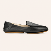 Vivina Crashback Loafer in Black Leather