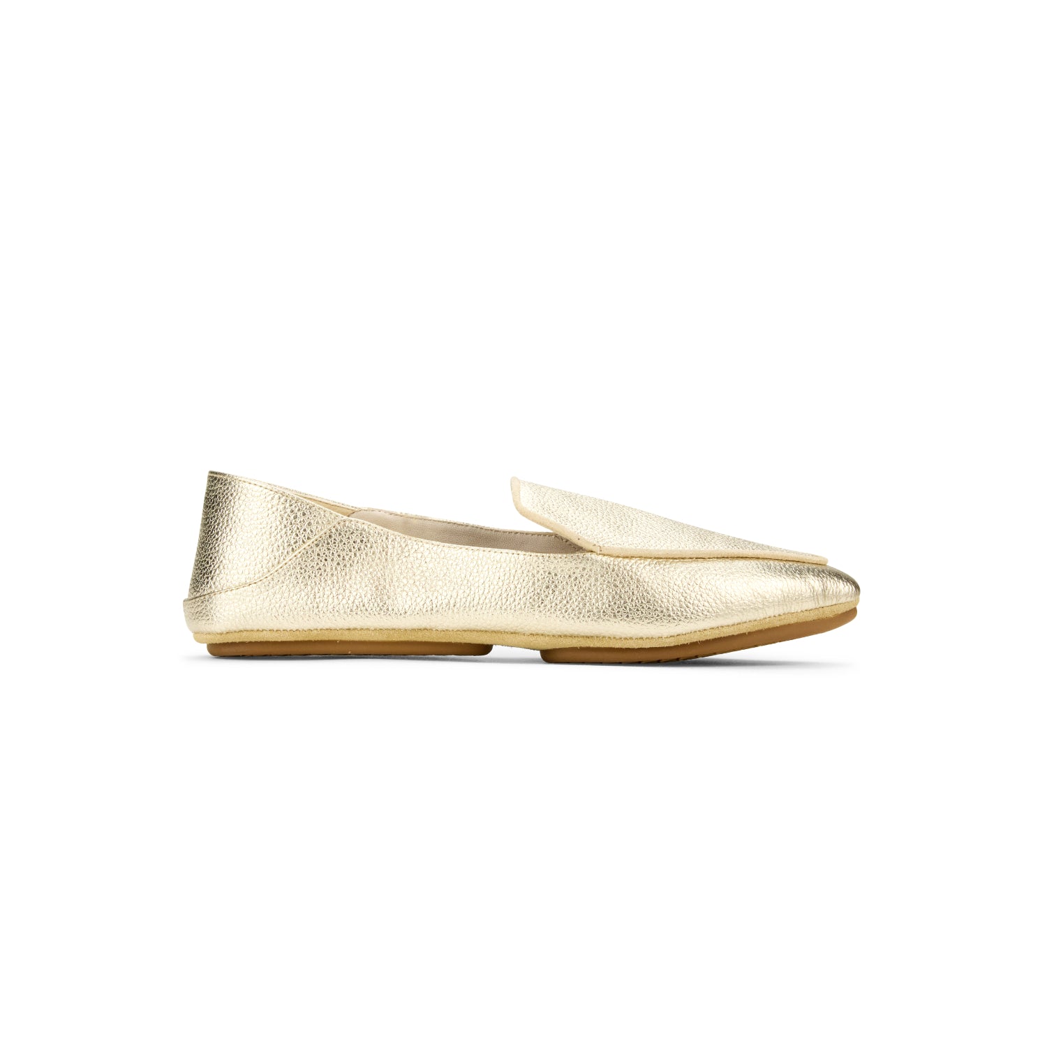 VIVINA IN GOLD METALLIC LEATHER
