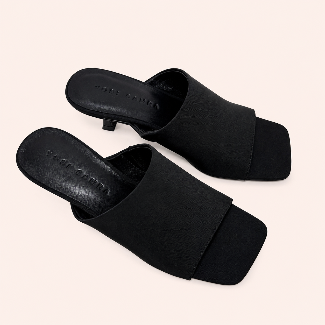 WREN HEEL IN BLACK NYLON
