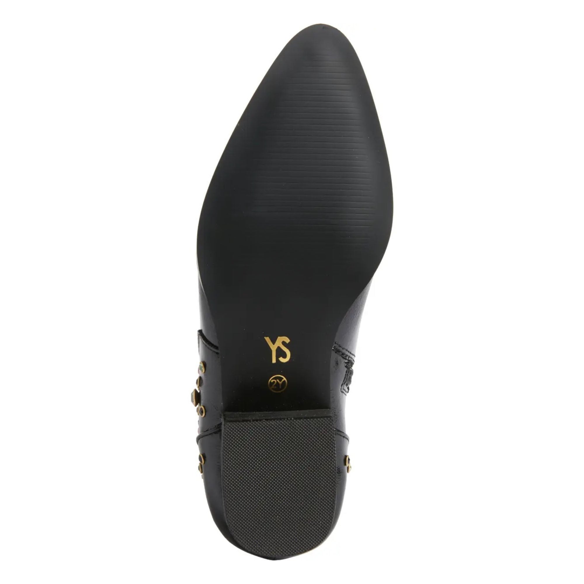Miss Dallas Gem Western Boot in Black - Kids - Yosi Samra  - Kids' Boots