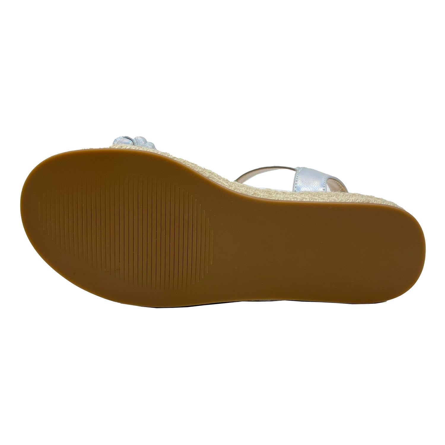 Miss April Wedge Sandal in Iridescent - Kids - Yosi Samra  - Kids' Sandals