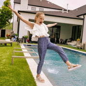 Miss Bradie Glam Sandal in Silver - Kids - Yosi Samra  - Kids' Sandals
