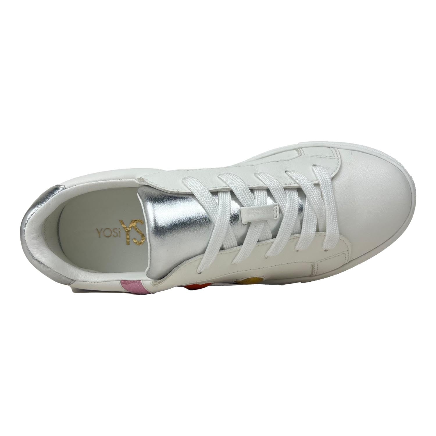 Miss Gaia Hearts Sneaker in Multicolor - Kids - Yosi Samra  - Kids' Sneakers