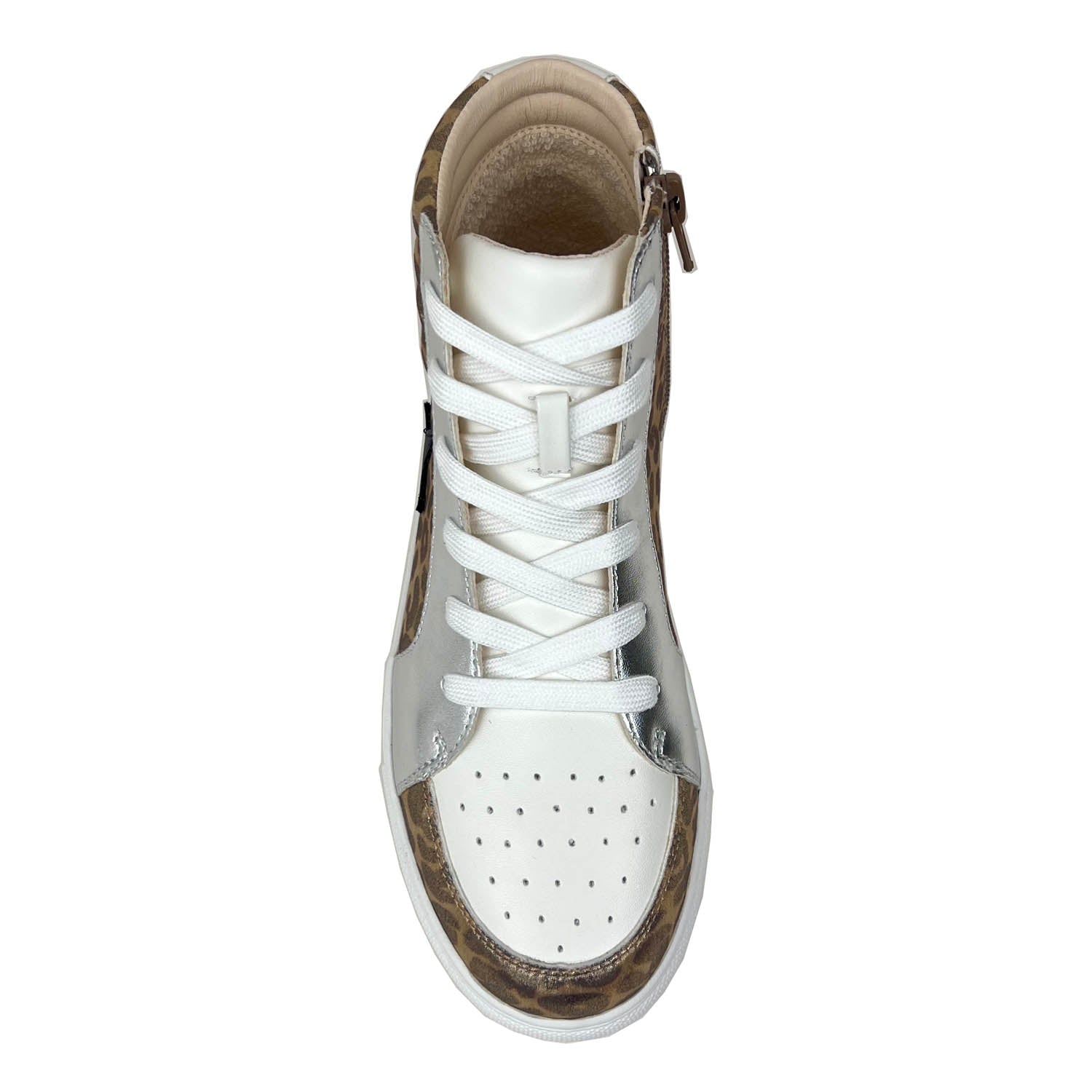Miss Hannah Sneaker in Leopard - Kids - Yosi Samra  - Kids' Sneakers