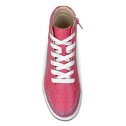 Miss Hannah Sneaker in Hot Pink - Kids - Yosi Samra  - Kids' Sneakers