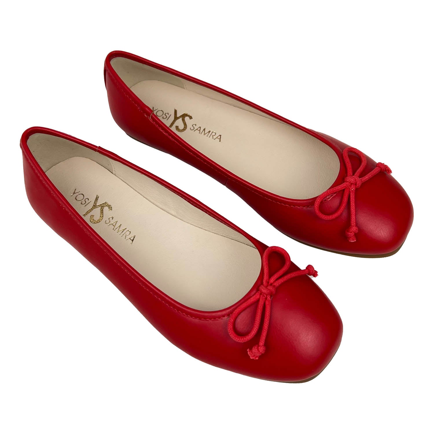 Miss Sadie Ballet Flat in Red - Kids