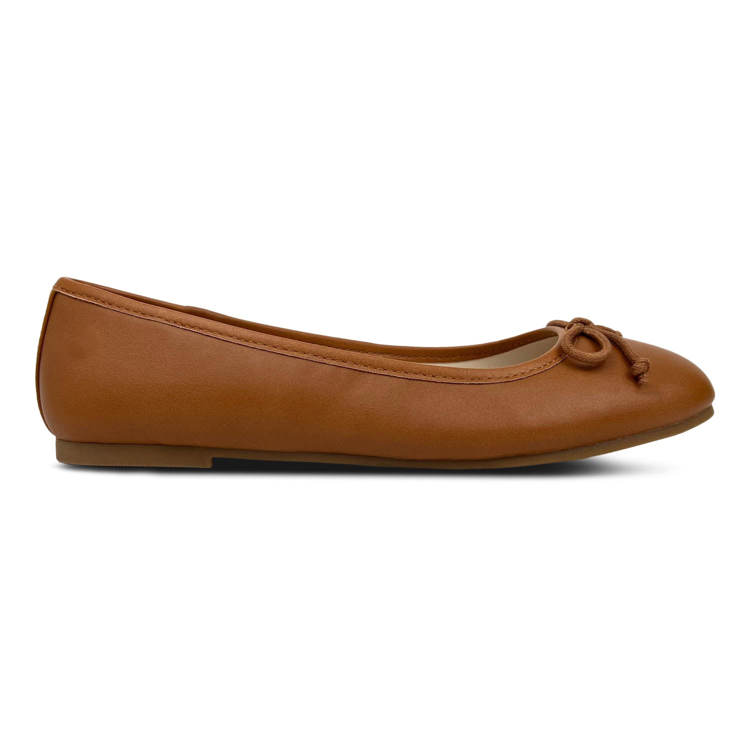 Miss Sadie Ballet Flat in Tan - Kids - Yosi Samra  - Kids' Flats