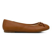 Miss Sadie Ballet Flat in Tan - Kids - Yosi Samra  - Kids' Flats