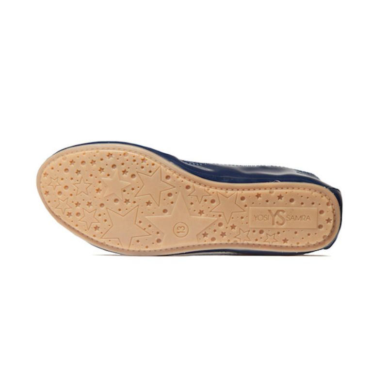 Miss Samara Ballet Flat in Navy Patent - Kids - Yosi Samra  - Kids' Flats